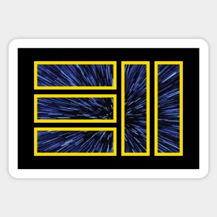 311 Logo - HyperSpace Wars Sticker